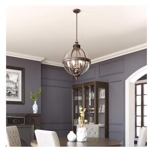 Feiss FE-ADAMS-4P-ANL - Lampadario a sospensione con catena ADAMS 4xE14/60W/230V bronzo