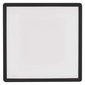 Plafoniera LED FLORI LED/18W/230V 4000K nero 29x29 cm