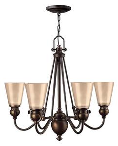 Hinkley HK-MAYFLOWER6 - Lampadario a sospensione con catena MAYFLOWER 6xE27/60W/230V