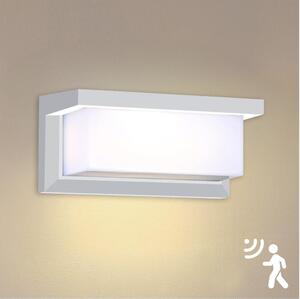 Brilagi-LED Applique da esterno con sensore BRICKY LED/12W/230V bianco IP54
