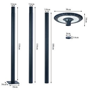 Brilagi - Lampione stradale LED per esterni URBANSPARK LED/120W/230V antracite IP65