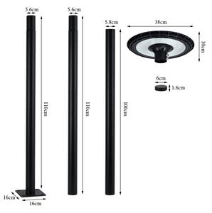Brilagi - Lampione stradale LED da esterno URBANSPARK LED/60W/230V nero IP65