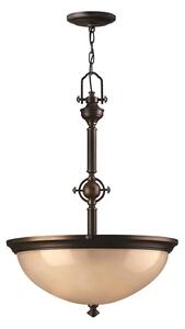 Hinkley HK-MAYFLOWER-P-C - Lampadario a sospensione con catena MAYFLOWER 3xE27/60W/230V