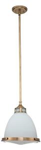 Hinkley HK-AMELIA-P-M-HB - Lampadario a sospensione con supporto rigido AMELIA 1xE27/60W/230V ottone