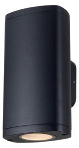 Kanlux 38882 - Applique da esterno ZEVI 2xGU10/10W/230V IP54 nero
