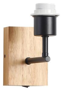 Brilagi - Applique NUBILA WOOD 1xE27/25W/230V quercia/nero