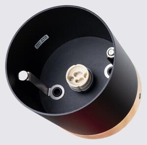 Sollux SL.1349 - Faretto RIF 1xGU10/10W/230V diametro 12 cm nero