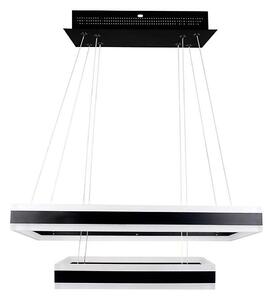 Lampadario a sospensione con filo LED dimmerabile LED/113W/230V 3000K nero