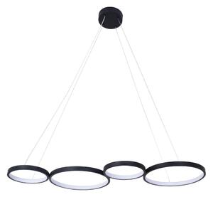 Lampadario LED a sospensione con filo FLAMENCO LED/42W/230V 4000K nero