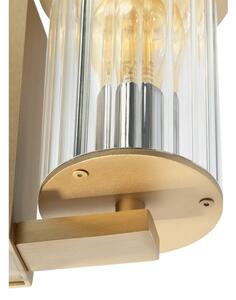 Argon 8752 - Applique da esterno NORFOLK 1xE27/15W/230V IP44 oro
