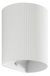 FARO 40526 - Applique SOLE 1xGU10/8W/230V bianco ondulato arrotondato
