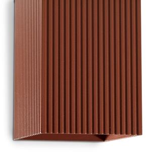 FARO 40568 - Applique SOLE 2xGU10/8W/230V color mattone ondulato quadrato