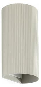 FARO 40544 - Applique SOLE 2xGU10/8W/230V grigio ondulato arrotondato