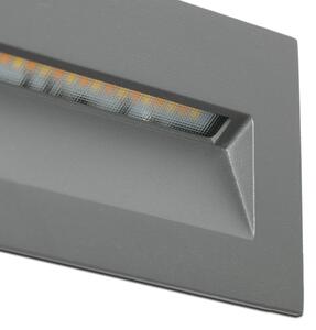 FARO 70289 - LED Lampada da incasso MANI LED/5W/230V IK07 IP65 grigio