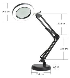 Lampada da tavolo LED dimmerabile con una lente d'ingrandimento LED/10W/230V 3000/4500/6000K