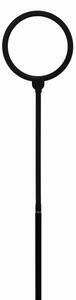 Lampada da terra dimmerabile a LED 2in1 LED/10W/230V 3000-4500-6500K nero