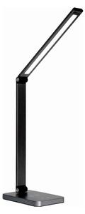 LED Lampada da tavolo con caricatore wireless LED/10W/230V nero