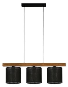 Brilagi - Lampadario a sospensione con filo FOREST 3xE27/15W/230V pino/nero