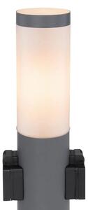 Globo 3158AK - Lampada da esterno con 2 prese BOSTON 1xE27/23W/230V IP44