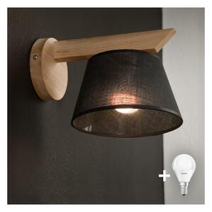 Brilagi - LED Applique ANTHONY 1xE14/40W/230V quercia/nero