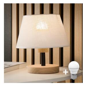 Brilagi - LED Lampada da tavolo ANTHONY 1xE14/40W/230V quercia/bianco