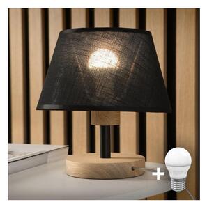 Brilagi - LED Lampada da tavolo ANTHONY 1xE14/40W/230V quercia/nero