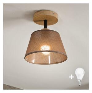 Brilagi - LED Lampadario a plafone ANTHONY 1xE14/60W/230V quercia/marrone