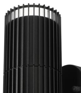 Faretto da parete per esterni LANTHEA 2xGU10/11W/230V IP44 nero
