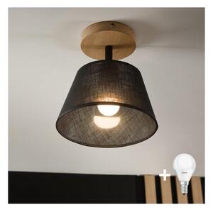 Brilagi - LED Lampadario a plafone ANTHONY 1xE14/60W/230V quercia/nero