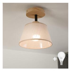 Brilagi - LED Lampadario a plafone ANTHONY 1xE14/60W/230V quercia/beige