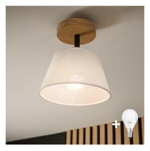 Brilagi - LED Lampadario a plafone ANTHONY 1xE14/60W/230V quercia/bianco