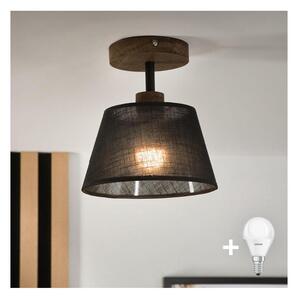 Brilagi - Lampadario LED ANTHONY 1xE14/60W/230V rovere/noce/nero