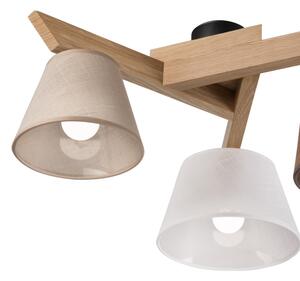 Brilagi - LED Lampadario a plafone ANTHONY 3xE14/40W/230V quercia