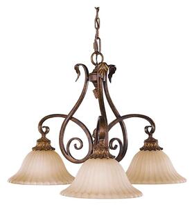 Feiss FE-SONOMAVALLEY3 - Lampadario a sospensione con catena SONOMA VALLEY 3xE27/60W/230V