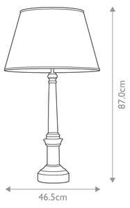 Elstead DL-STRASBOURG-TL - Lampada da tavolo STRASBOURG 1xE27/60W/230V