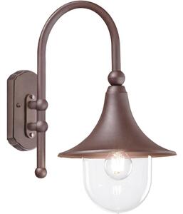 Ideal Lux - Applique da esterno CIMA 1xE27/52W/230V IP43 marrone