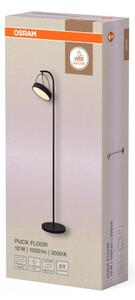 Osram - Lampada da terra LED DECOR PUCK LED/12W/230V CRI 90 nera