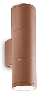 Ideal Lux - Applique da esterno GUN 1xGU10/35W/230V 21 cm IP44 marrone