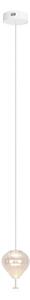 MAXLIGHT P0527 - Lampadario LED a sospensione con filo PALLONCINI 2xLED/3W/230V diametro 12 cm limpido