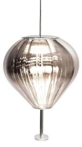 MAXLIGHT P0576 - Lampadario LED a sospensione con filo PALLONCINI 2xLED/3W/230V diametro 12 cm fumé