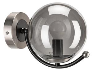 Applique GEORGIA 1xE14/5W/230V cromo opaco/fumé