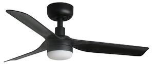FARO 33822WT-1TW-Ventilatore da soffitto dimmerabile a LED MINI PUNTS LED/10W/230V nero diametro 90cm WT+TC
