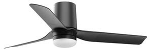 FARO 33834WT-1TW-LED Ventilatore dimmerabile MINI PUNT TUB S 10W/230V nero diametro 90 cm WT + TC