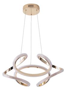 Lampadario LED a sospensione con filo LED/24W/230V 3000K 50x120 cm