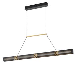 Lampadario LED a sospensione con filo LED/21W/230V 3000K 45x120 cm