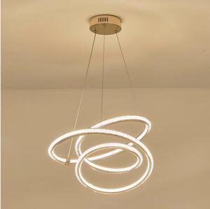 Lampadario LED a sospensione con filo LED/38W/230V 3000K 50x50 cm