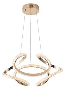 Lampadario LED a sospensione con filo LED/24W/230V 3000K 50x120 cm