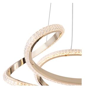 Lampadario LED a sospensione con filo LED/24W/230V 3000K 50x120 cm