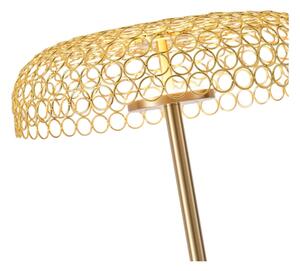 Lampada LED da terra LED/10W/230V 3000K oro