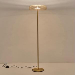 Lampada LED da terra LED/10W/230V 3000K oro